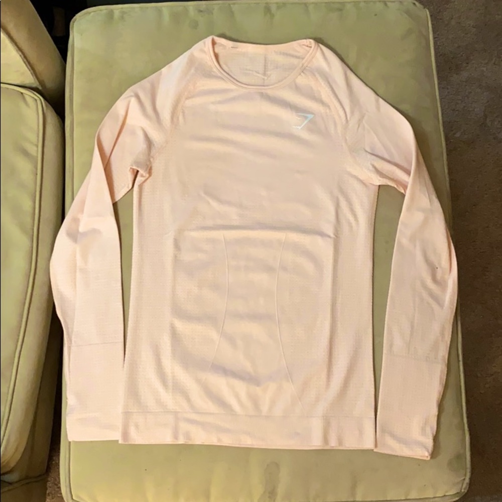 Gym shark long sleeve spandex